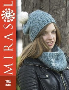 Mirasol Artic Star Hat & Cowl Leaflet pattern # M5101