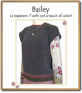 c2Knits Bailey sweater pattern