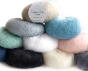 Debbie Bliss Angel Mohair Yarn Group Product Photo
