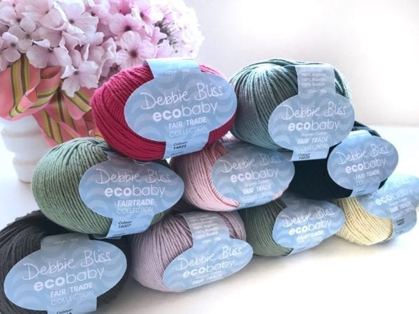 Debbie Bliss Eco Baby Fairtrade Collection Organic Cotton Yarn Group Photo