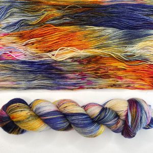 Dream In Color Smooshy Cashmere Yarn Kyoto Sunset