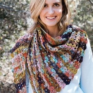Louisa Harding Giardino Perris Shawl Crochet Kit