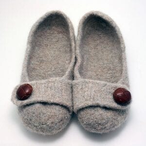 French Press Knits - FPK - Felted Slippers pattern