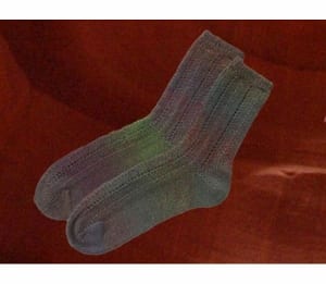 Jojoland Lace Spine Sock Pattern P-Sock-MS-11-01