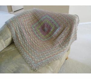 Jojoland Traveling Leaf Shawl Pattern P7-Y21-01