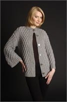 Karabella Cabled Jacket pattern KK 567
