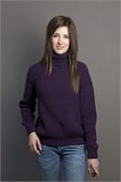 Karabella Textured Turtleneck Sweater Pattern KK 586