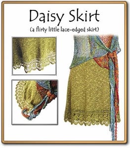 c2Knits Daisy Skirt pattern