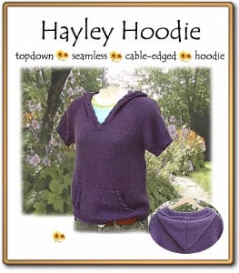 c2Knits Hayley Hoodie Sweater pattern