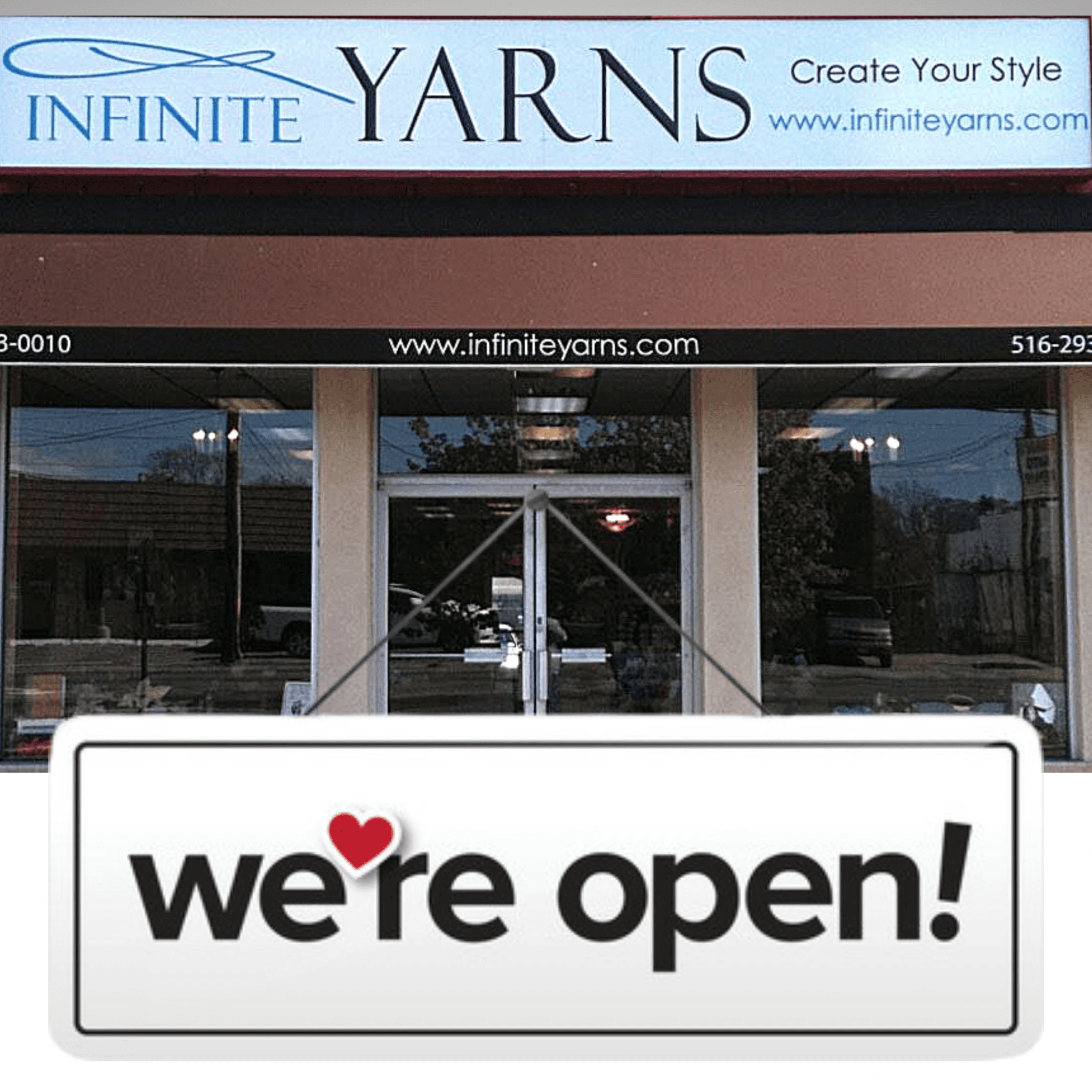 Infinite Yarns Reopens