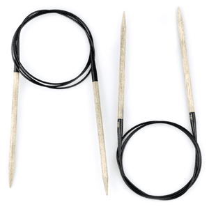 Lykke 9"Circular knitting needles Driftwood