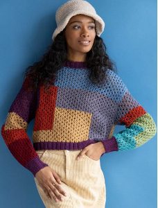 KFI Queensland yarn project kit Becky Sweater Project Kit