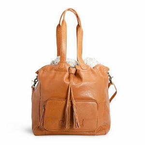 Muud Collection Libby Whisky Leather Bag