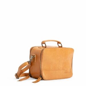 Muud Collection Lilly Leather Knitting Bag